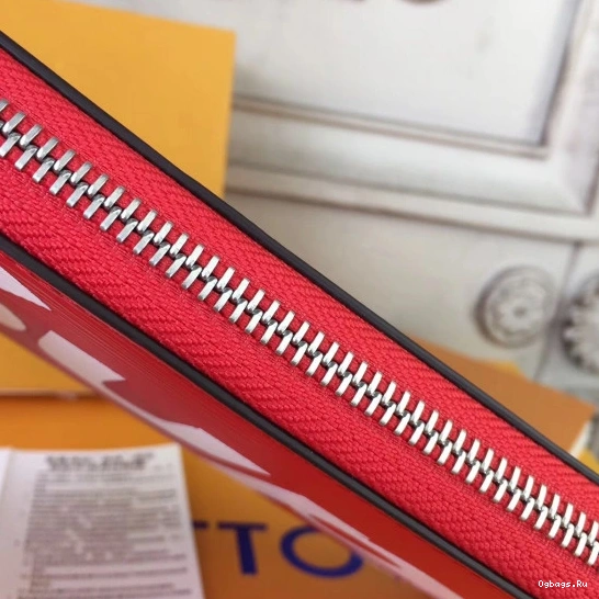 wallet Vuitton supreme Zip Louis 0423